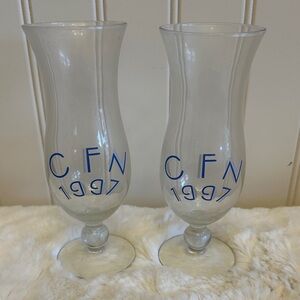 Vintage Cajun Queen Riverboat Glasses